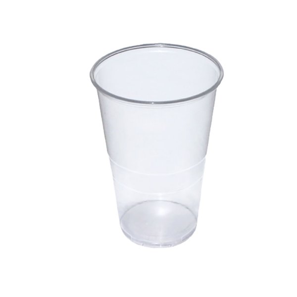 50 Stk. Trinkbecher Plastikbecher 500 ml klar PP
